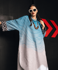 Aqua (Stitched 2 Pcs)