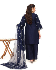 Midnight (Stitched 3 Pcs)