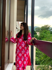 Firoza (Stitced 2 Pcs)