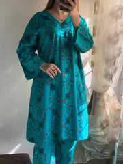 Maha (Stitched 2 Pcs)