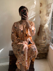 Zimal (Stitched 2 Pcs)